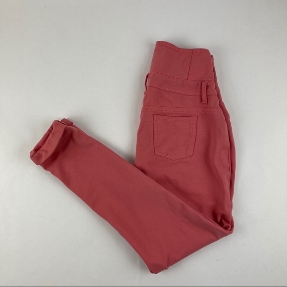 Like an Angel Jeans Womens Medium Pink High Waisted Skinny - Picture 1 of 10